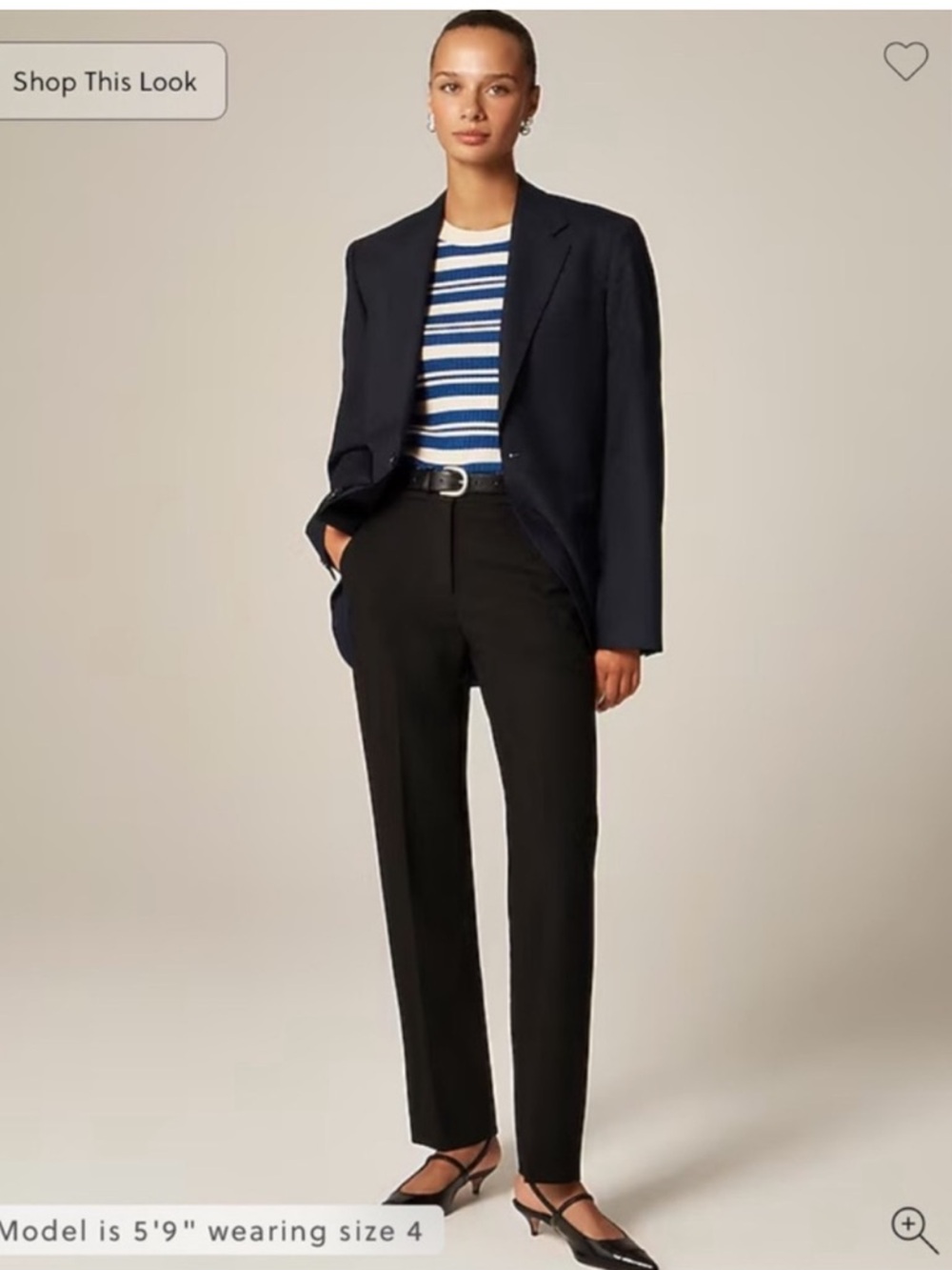 J.Crew Kate straight-leg pant in four-season stretch
